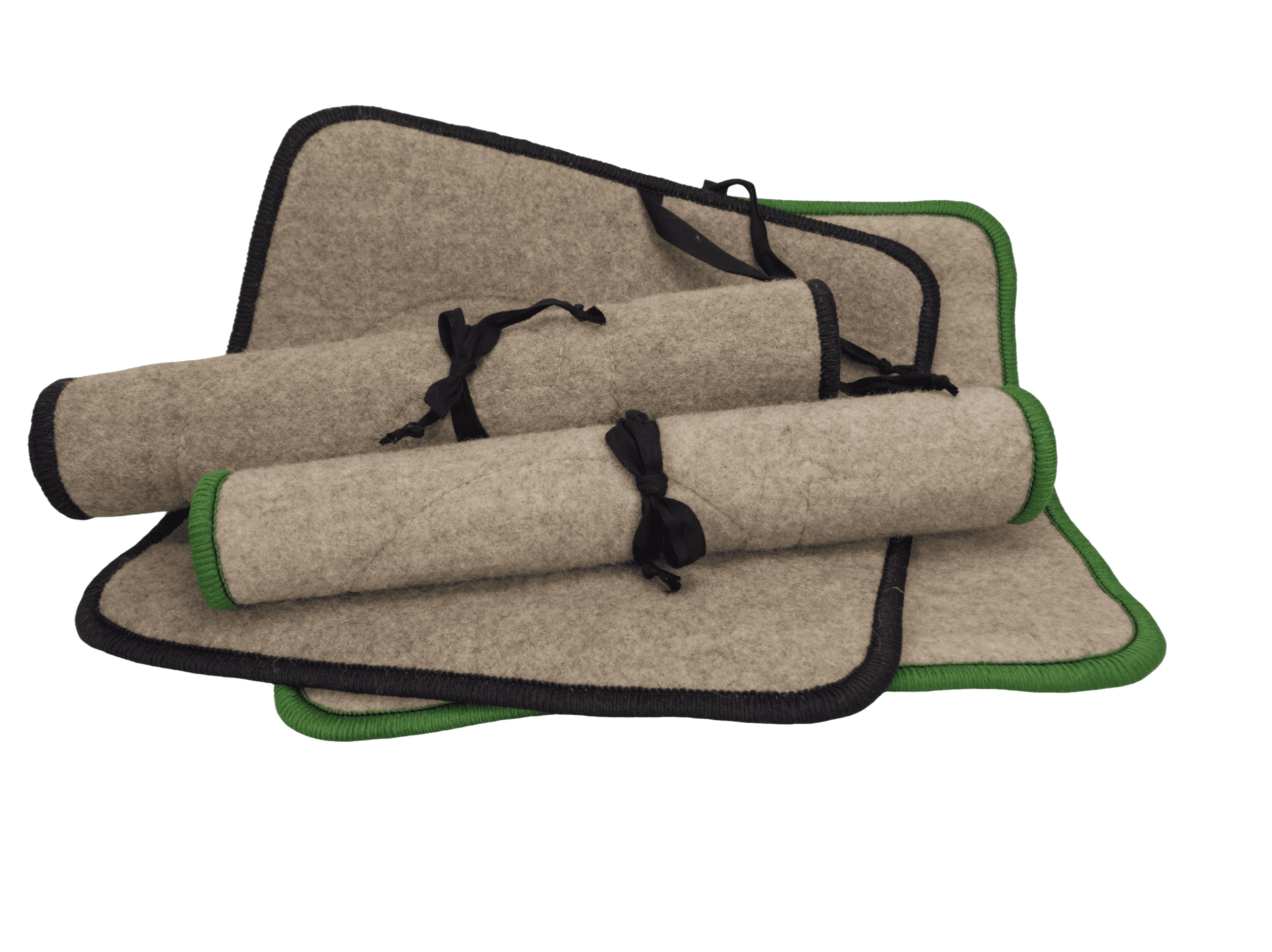 Strickfilz Sitzauflagen aus Alpaka-Mix Wolle