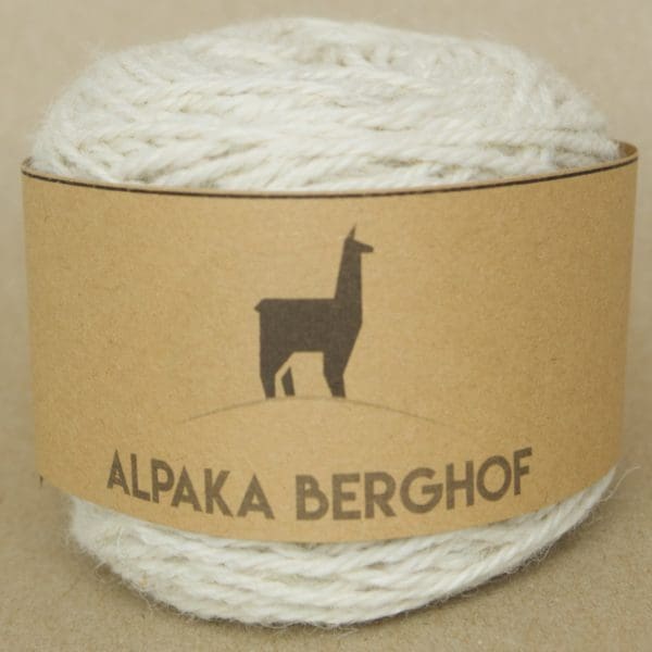 alpaca wool ball from stud Frosty